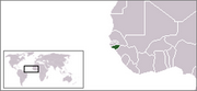 Республика Гвинея-Бисау - Местоположение